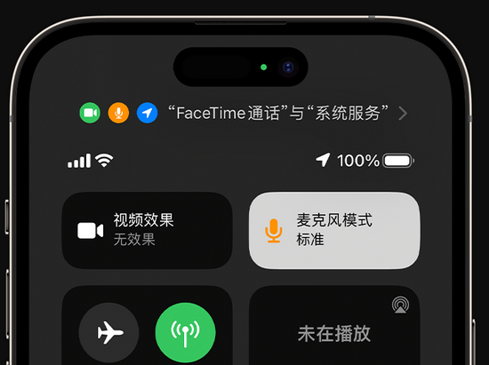 龙子湖苹果授权维修网点分享iPhone在通话时让你的声音更清晰 