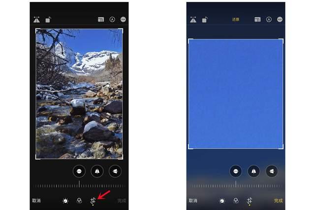 龙子湖苹果手机维修分享iPhone手机如何使用裁剪功能隐藏照片 