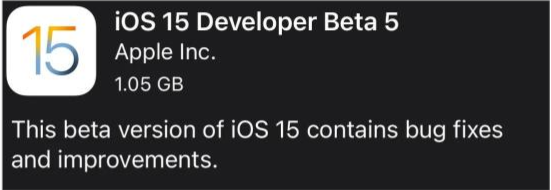龙子湖苹果手机维修分享如何升级到iOS15.0 beta5 